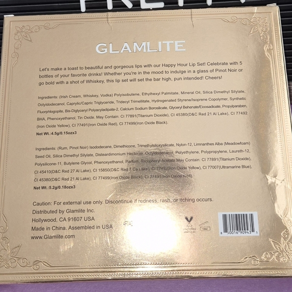 GLAMLITE HAPPY HOUR LIP SET - Picture 3 of 3